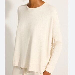 Lenny Niemeyer Moletinho Long-Sleeve Crewneck T-Shirt Tunic